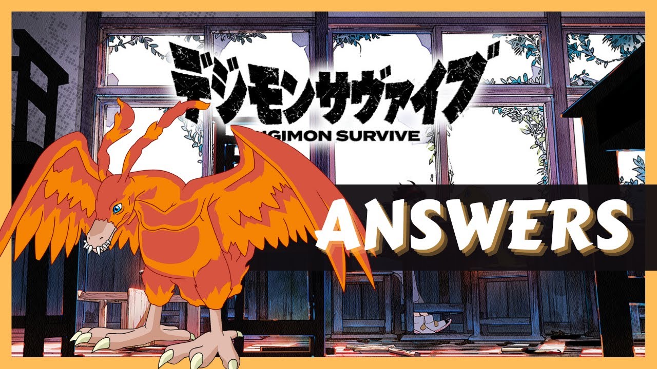 Digimon Survive - How to ANSWER Birdramon correctly?