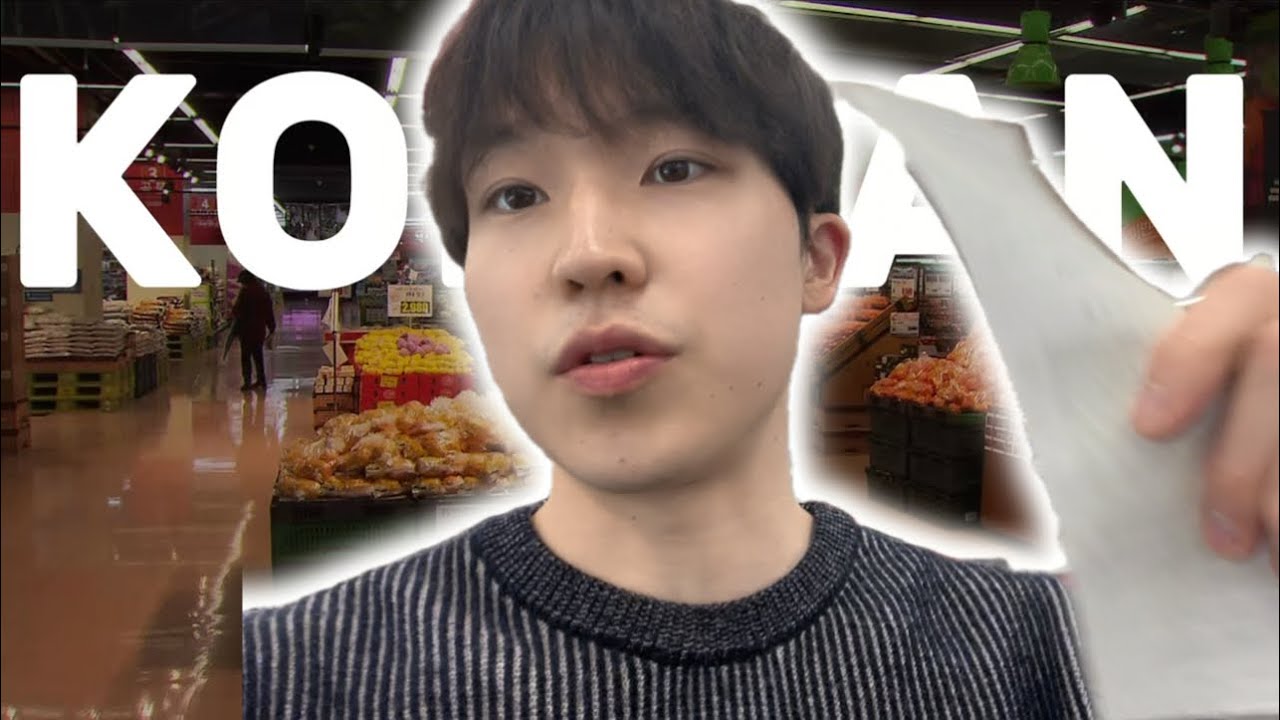 Learn Korean naturally while Shopping (Comprehensible Input)