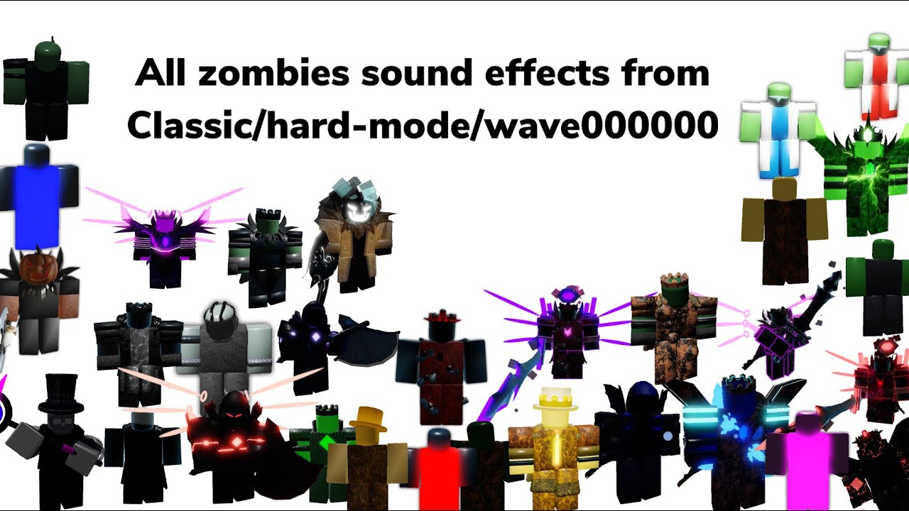 All zombie sound effects in Classic/hardmode/wave000000 (roblox tbbf)