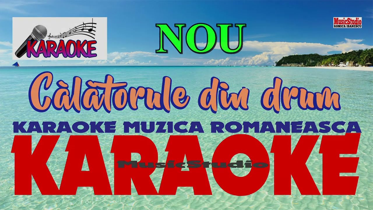 Calatorule din drum - Karaoke - Versuri - Negativ