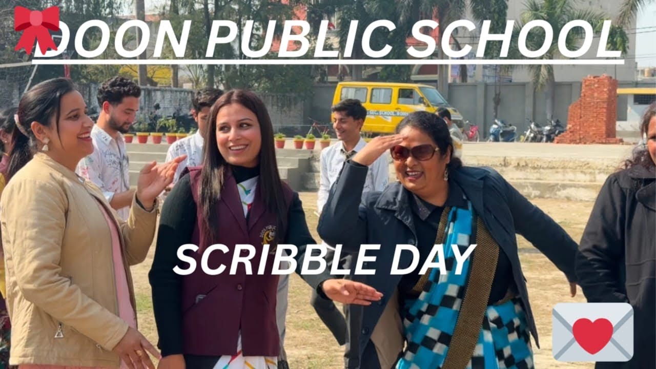 Scribble Day 2025-26# class XII # Doon public school #Roorkee# Uttarakhand 