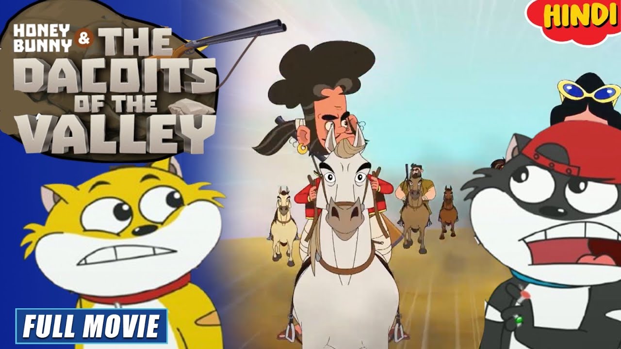 Honey Bunny & The Dacoits Of The Valley | New Movie In Hindi | Cartoon For Kids | YO Kids