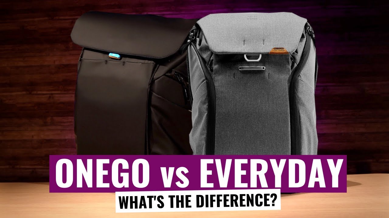Peak Design Everyday против рюкзака PGYTECH OneGo!