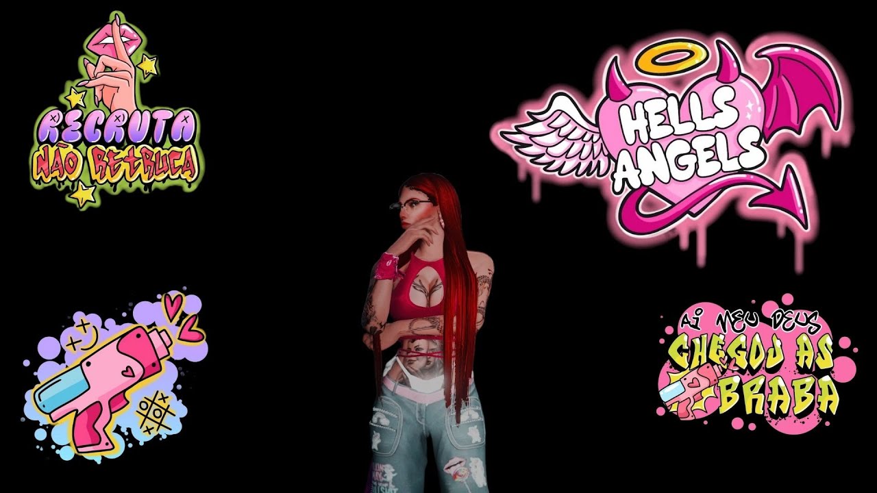 SEGUNDOOOOOUUUUUU - KitKat Recruta de Hells Angels