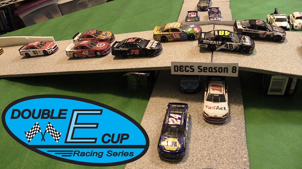 NASCAR DECS, сезон 8, гонка 3 — трасса «восьмёрка»