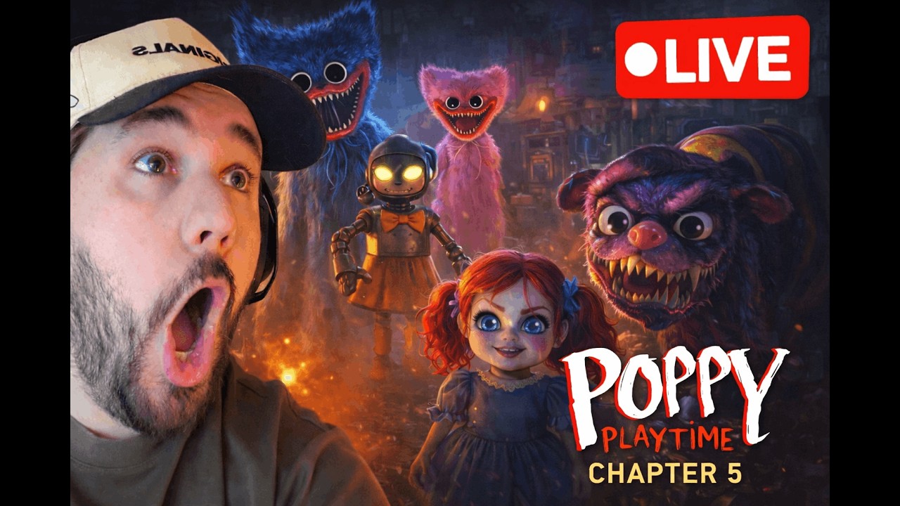 POPPY PLAYTIME CHAPTER 5 WAS INSANE!! (FULL PLAYTHROUGH)