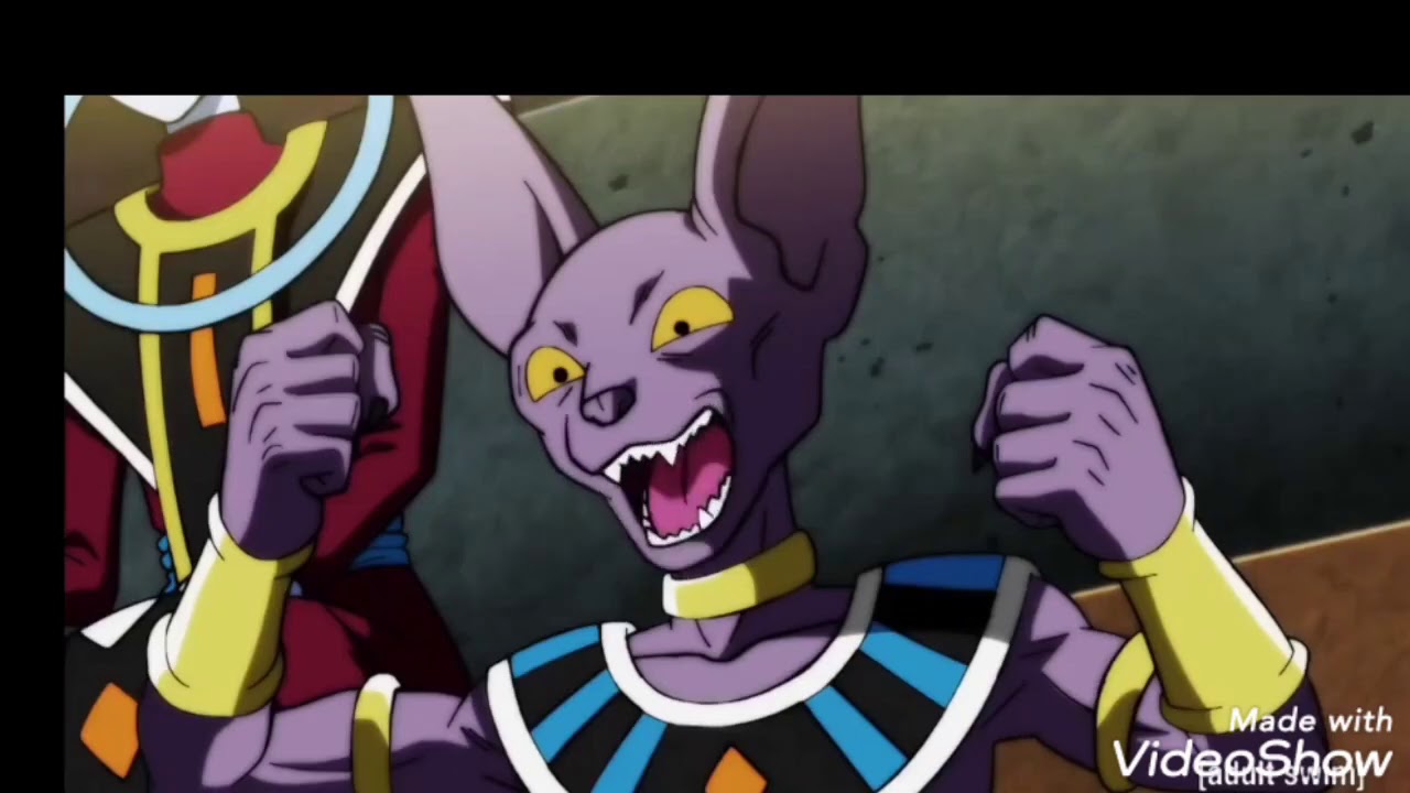 Quitela calls beerus a cheater-eng dub - Dragon ball super