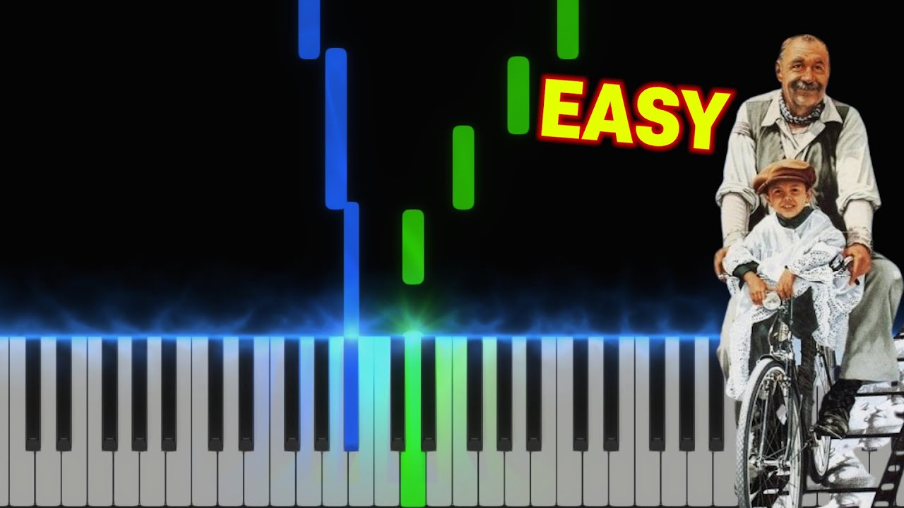 Cinema Paradiso - Love Theme | EASY Piano Tutorial
