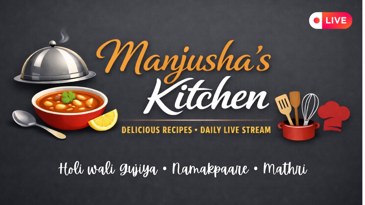 Holi special gujiya , namakpaare, matthi | Manjusha's Kitchen