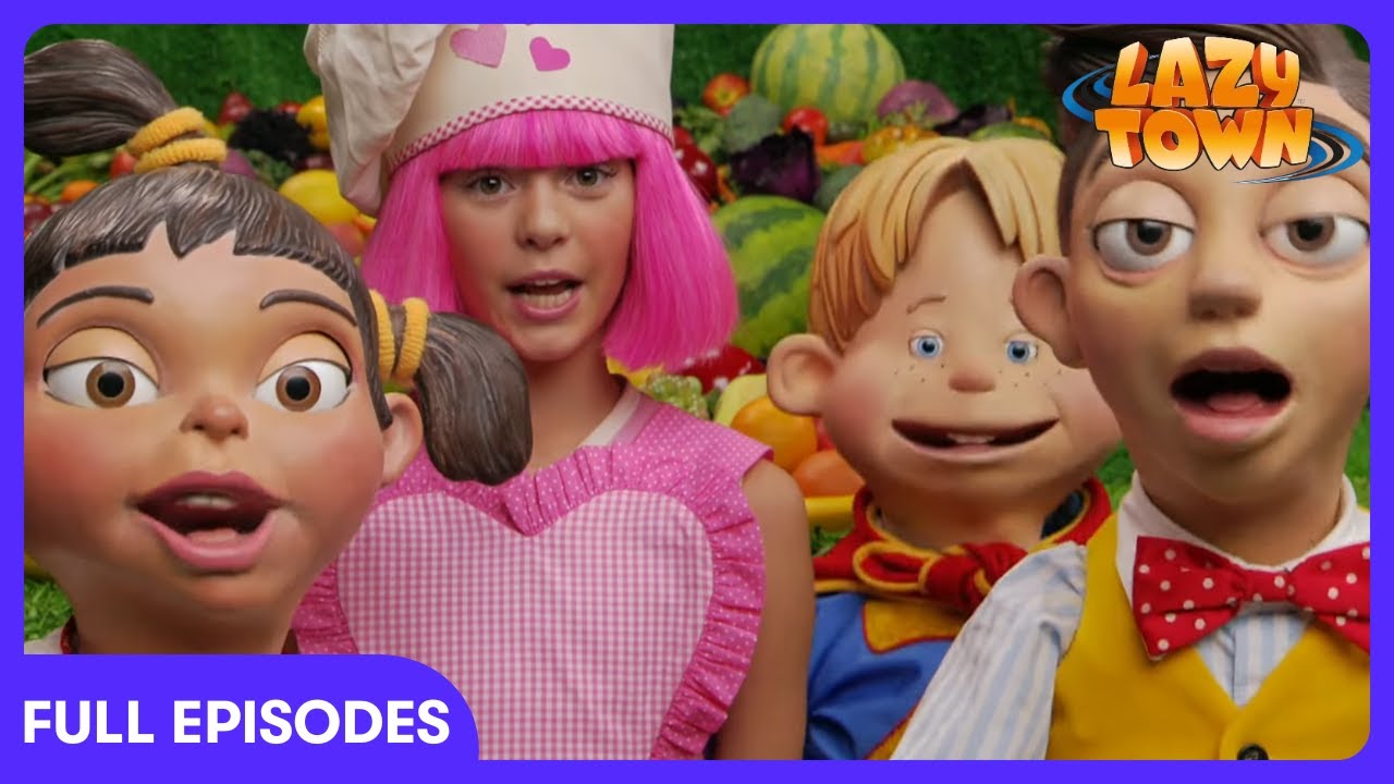 Lazy Town - Invisible Helmet Chaos! | Best Shows for Kids | WildBrain Zigzag