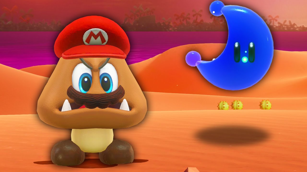 Mario Odyssey but EVERYTHING is RANDOM!