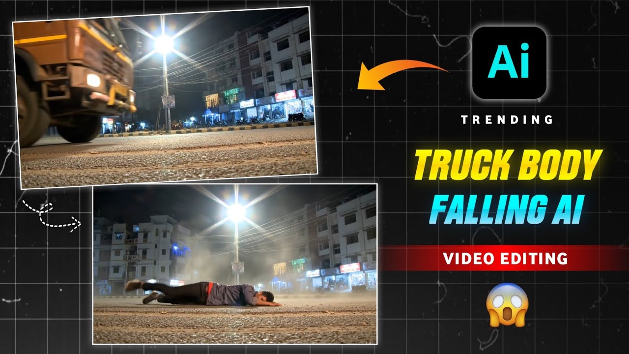Instagram Trending Ai Truck Body Falling Video Editing | Truck se Girne Wala Ai Video Kaise Banaye