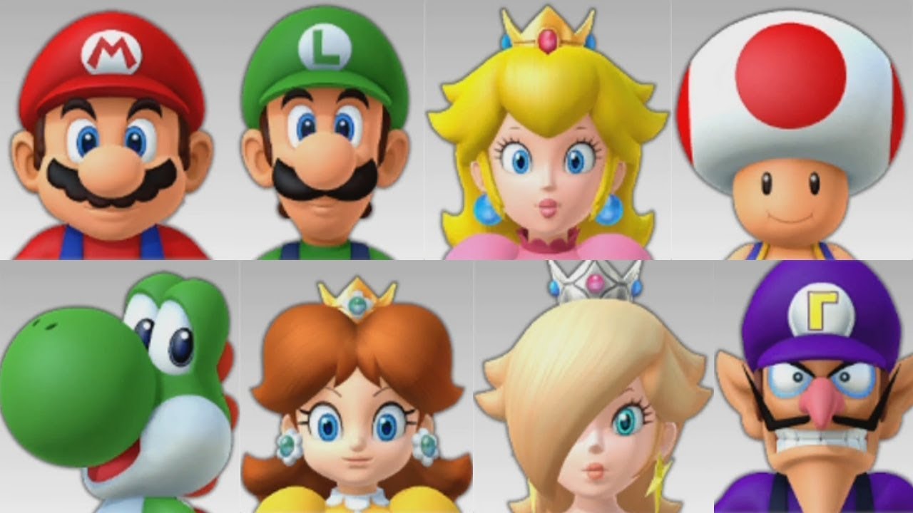 Mario Party 10 - All Characters