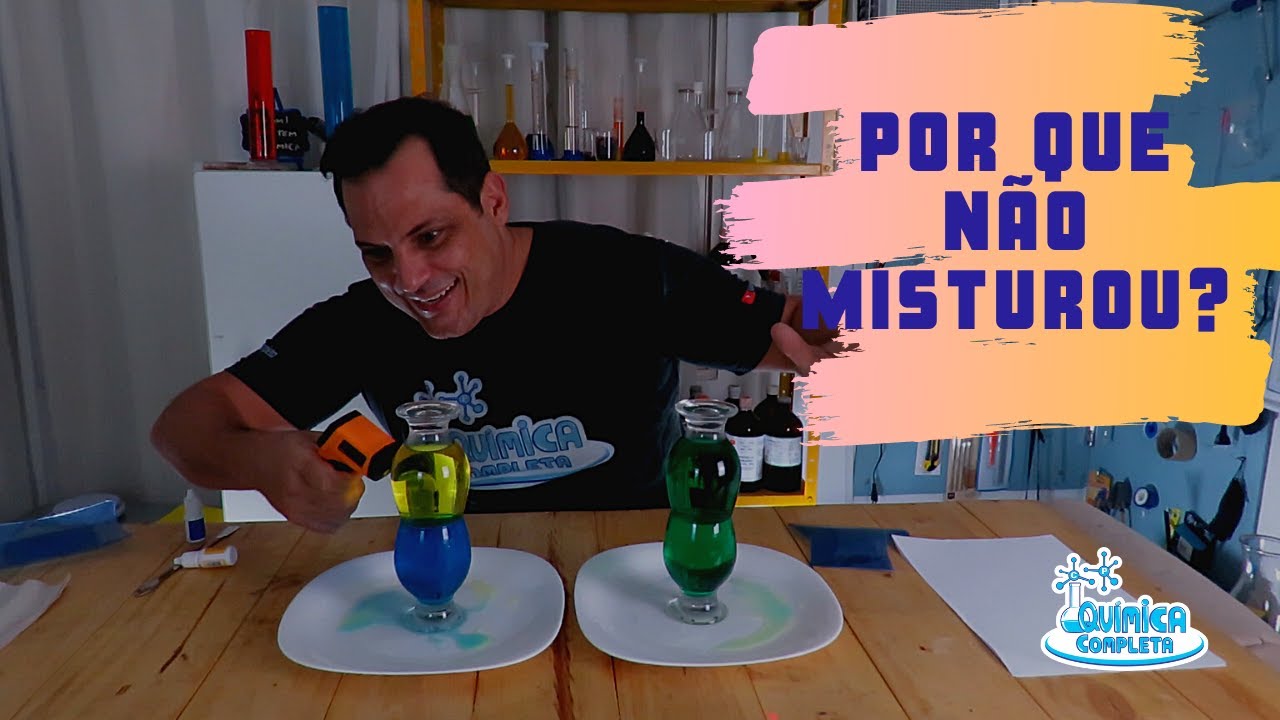 DENSIDADE DA ÁGUA (experimento simples e fácil de fazer) prof. Cláudio Perdigão