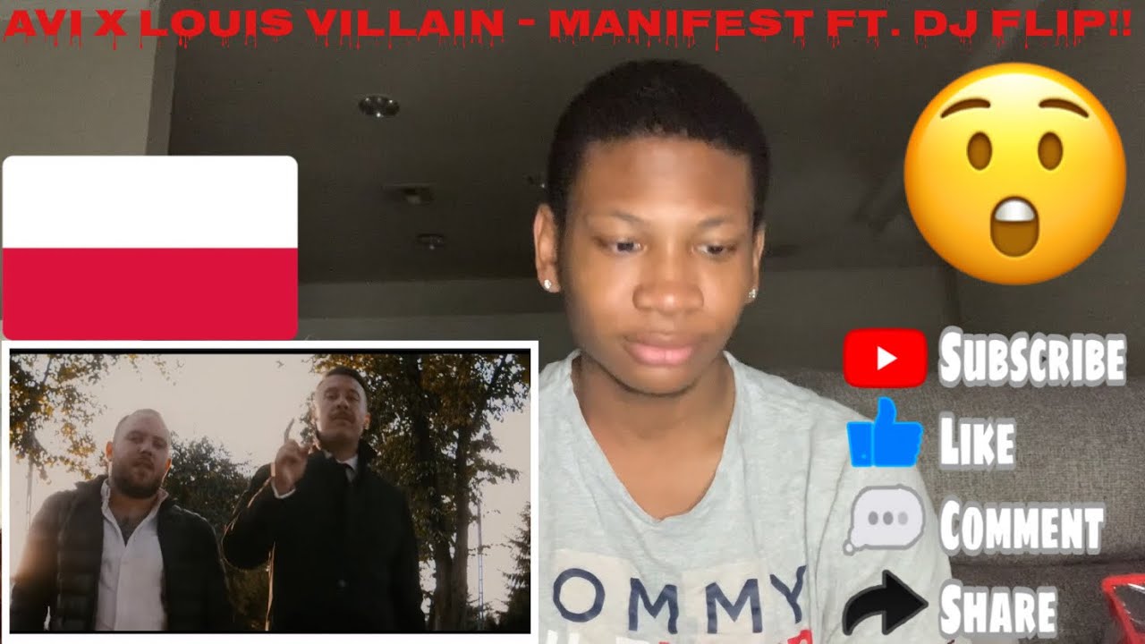 AMERICAN REACTION TO POLISH RAP Avi x Louis Villain - Manifest ft. DJ Flip (Official Video)