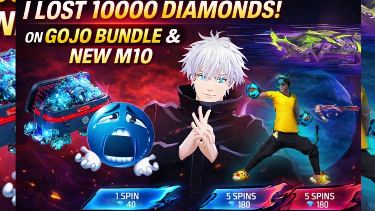 I LOST 10,000 DIAMONDS ON GOJO  😱