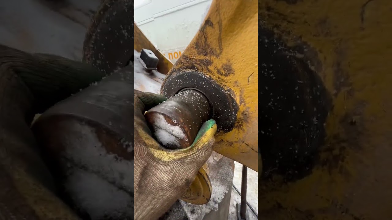 Примерно так выглядит отсутствие смазки. Cat 444