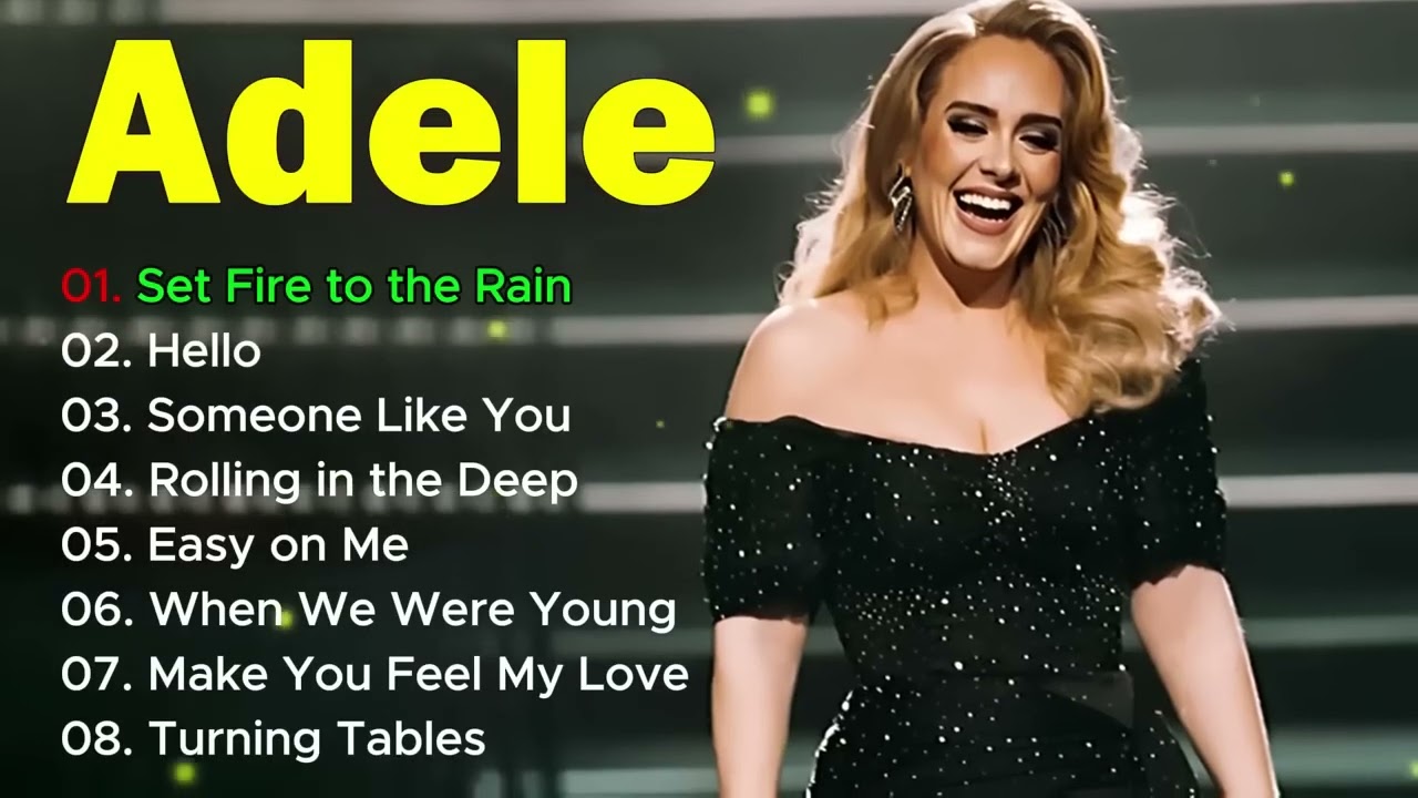 ADELE 💕 The Best Songs Of ADELE 🎶 ADELE Greatest Hits 2025 #Adele
