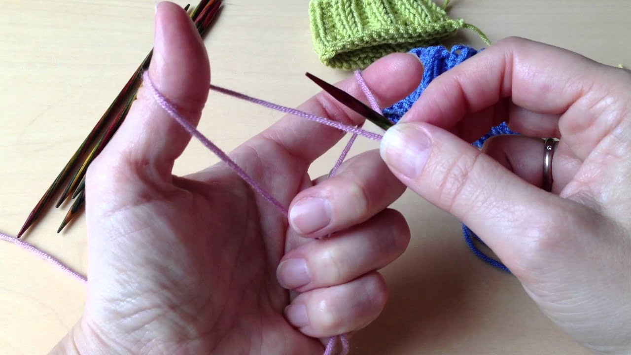 Extra elastischer Maschenanschlag - Norwegischer Maschenanschlag