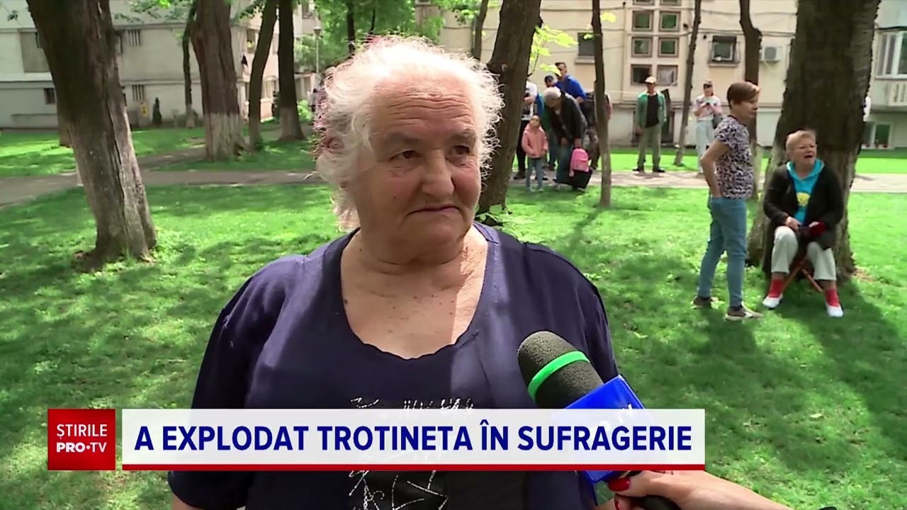 O trotinetă electrică lăsată la încărcat a cutremurat un bloc din Iași