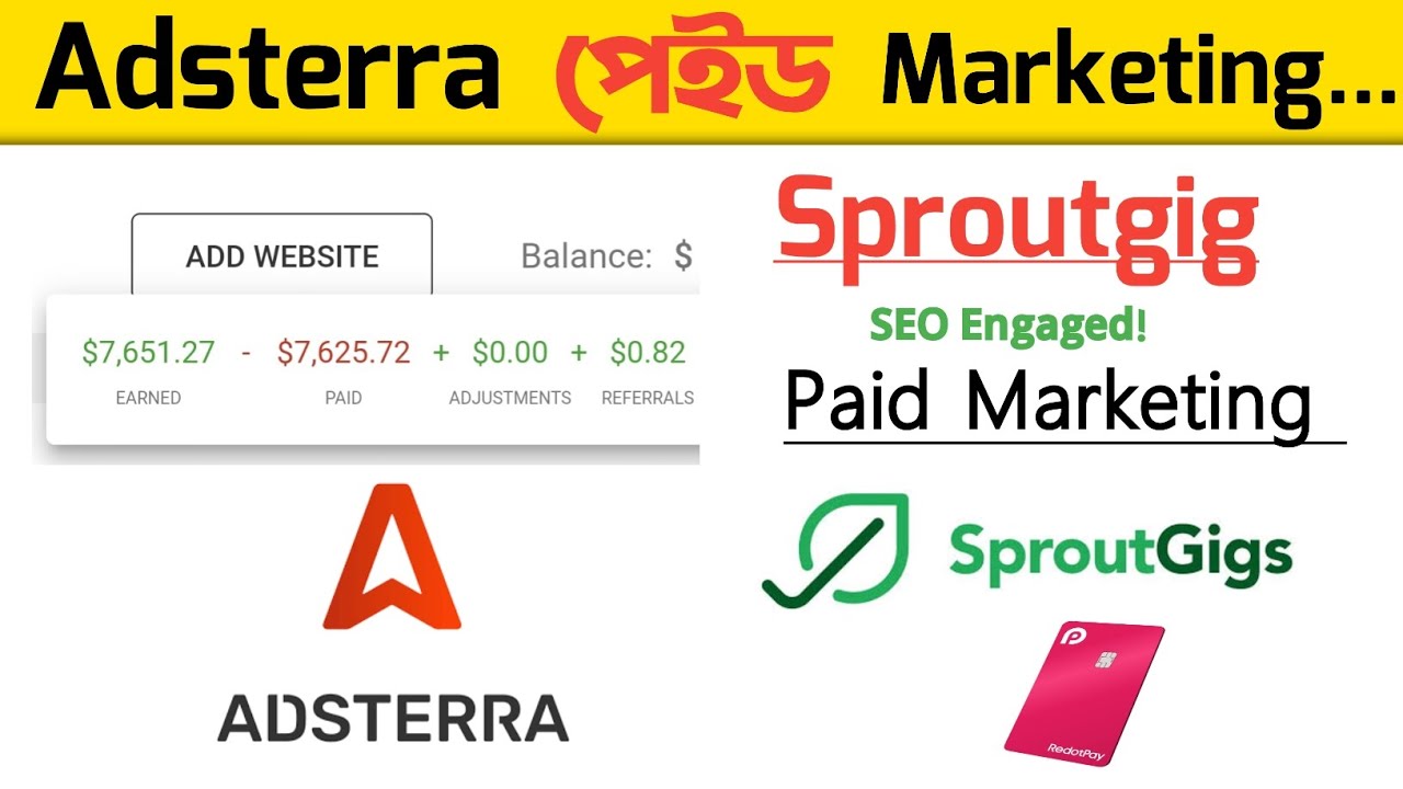 Adsterra Earning tricks 2025 | adsterra paid marketing | how to get traffic for adsterra | Methods