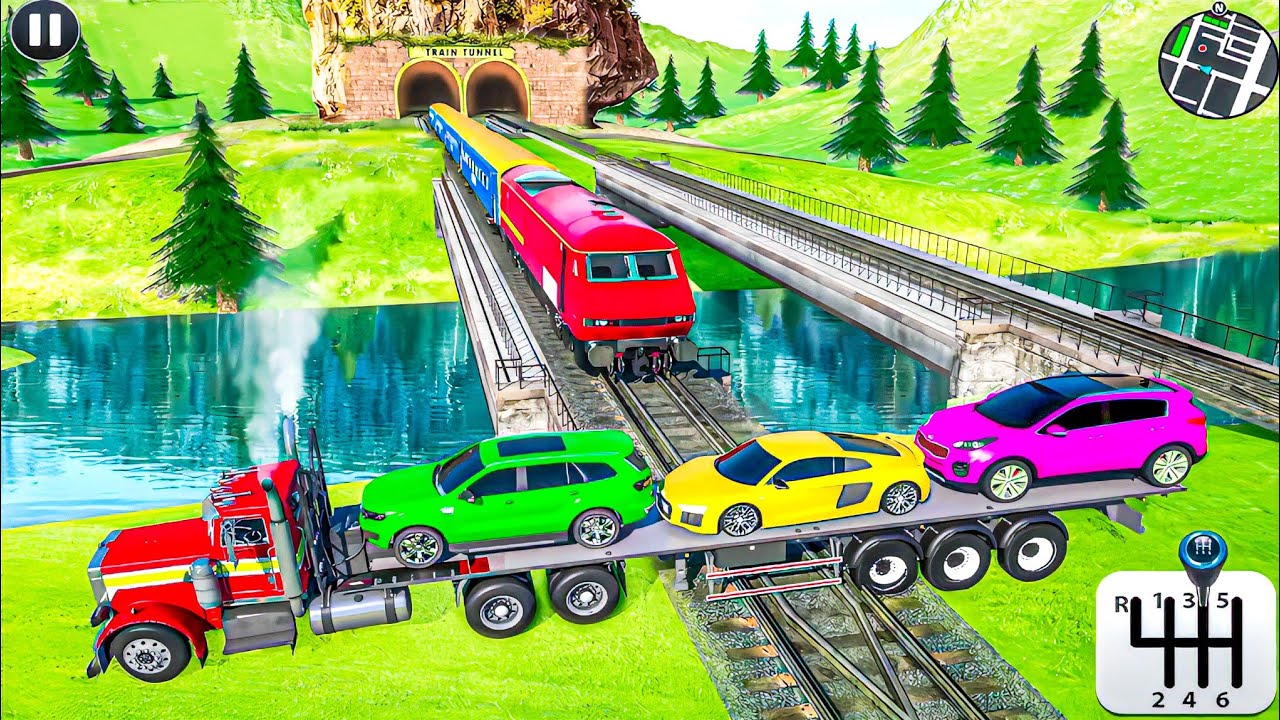 Car Transporter - Car Transporter Games - Transport Cargo - Car Games - Car Transporter Gameplay #3
