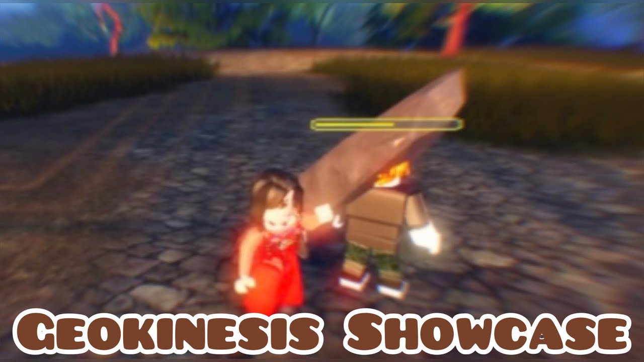 Geokinesis Quick Showcase | The Kinetic Abilities