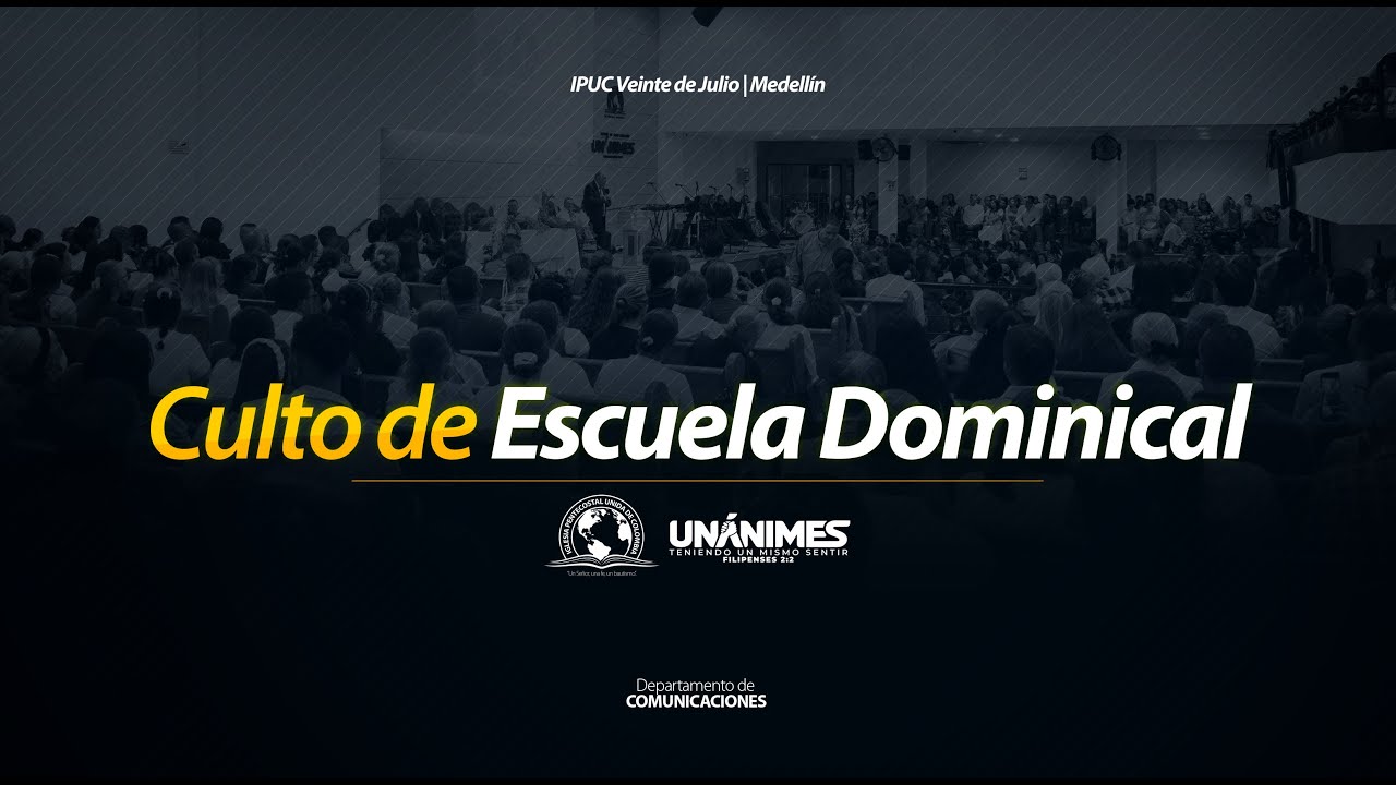 Culto de Escuela Dominical | 08 Mar 2026