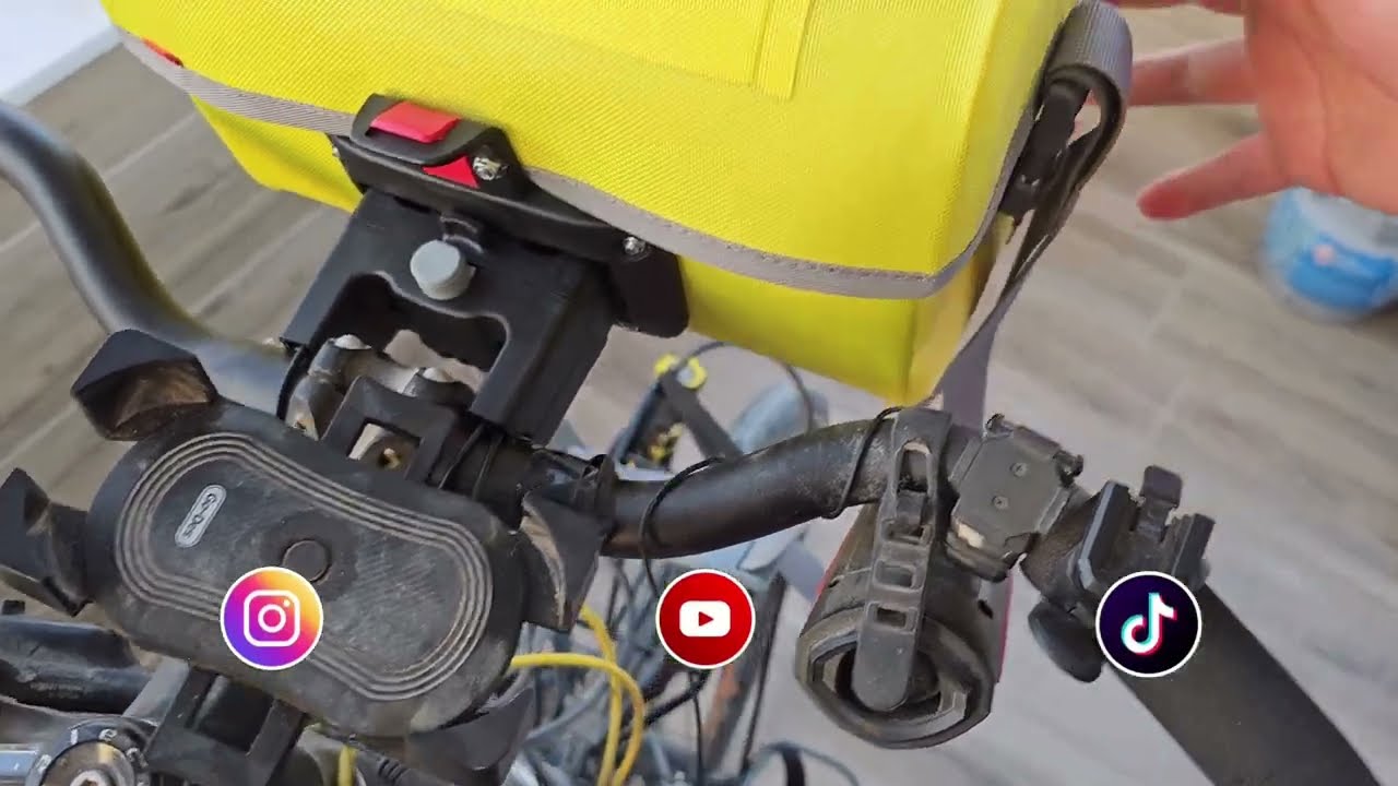 Ortlieb Gidon Çantası Aparatı E 225 Montajı