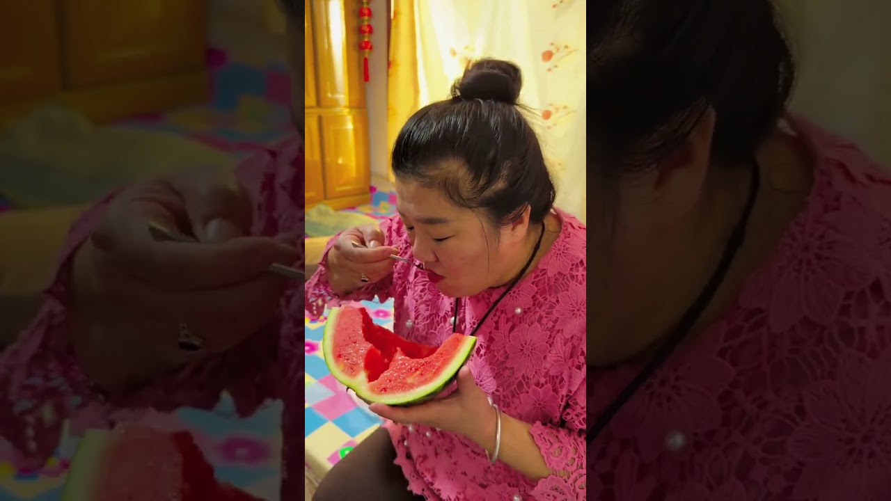 这大凤子见吃的就乐 这回吃亏了 #家庭 #情感 #婆媳关系 #真实生活
