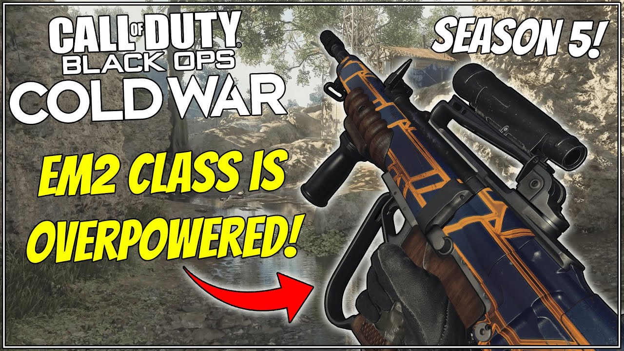THIS EM2 CLASS IS OVERPOWERED IN SEASON 5! Best EM2 Class Setup in Cold War!