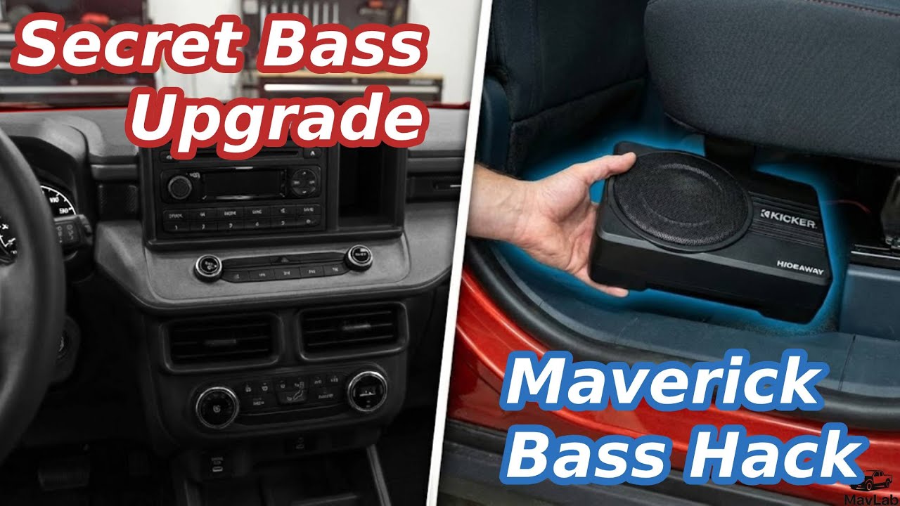 Hideaway Subwoofer Install on Ford Maverick Hybrid (B&O + Full Wiring Diagram + Real-World Tips)