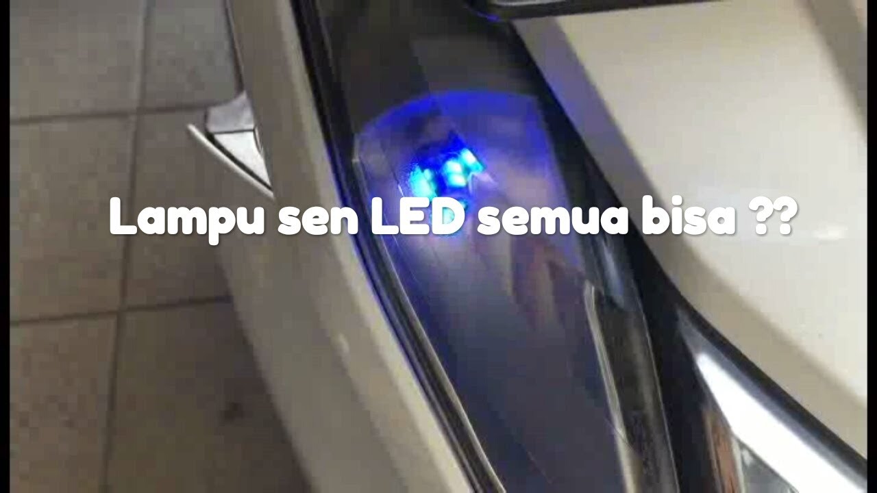 LAMPU SEIN LED SEMUA BISA ??? || KLARIFIKASI LAMPU SEN LED DI HONDA BEAT FI