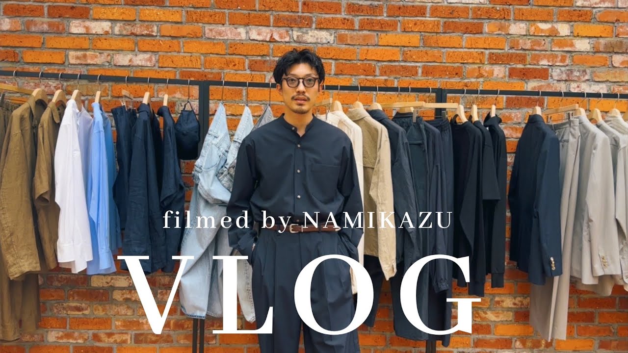 T.Tの新作ベルトを買いに原宿のcontextへ、そしてYLEVEの25SS展示会と行ってきましたVLOG #397 |NICENESS｜ulterior｜COMOLI