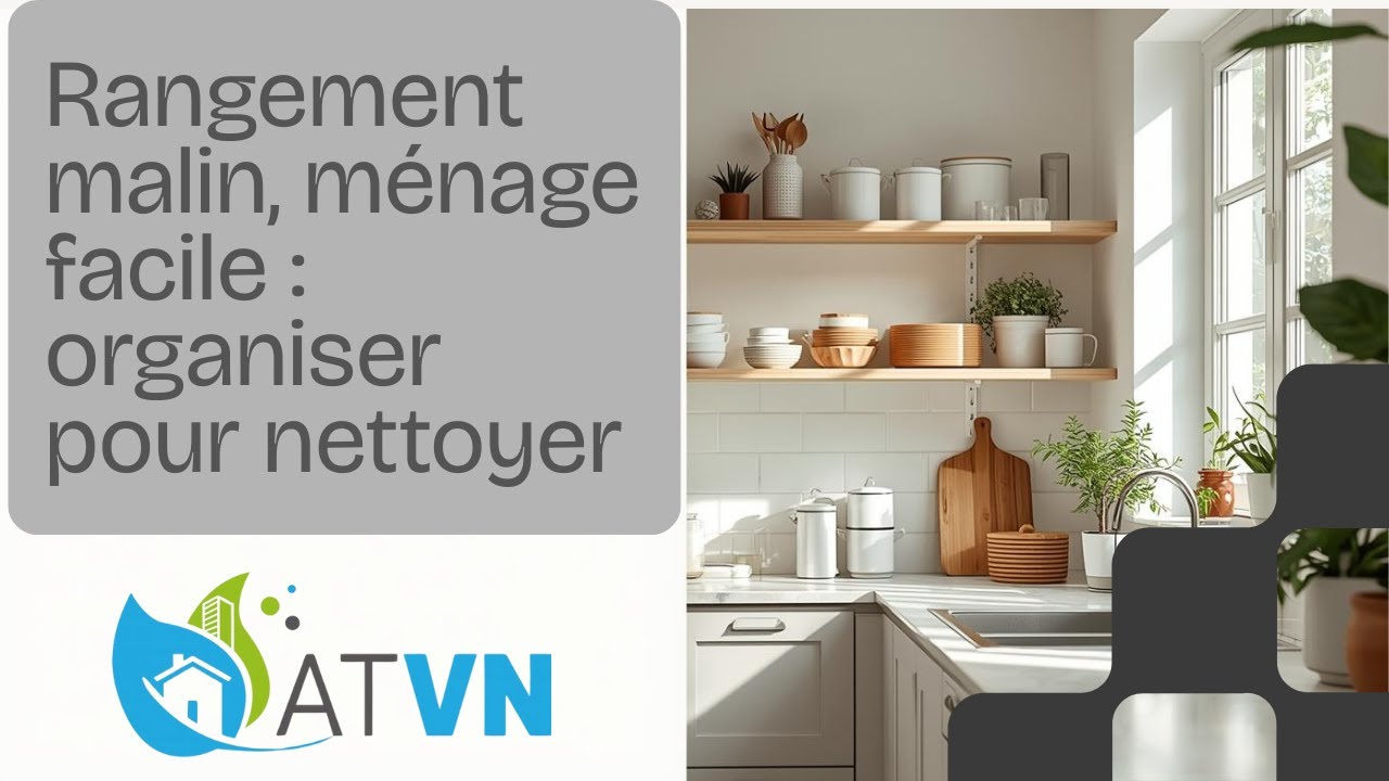 Rangement malin, ménage facile : comment organiser pour mieux nettoyer