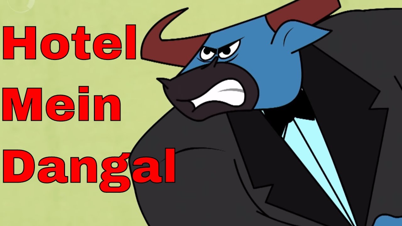 Hotel Mein Dangal Ep - 17 - Pyaar Mohabbat Happy Lucky - Хинди Мультфильм