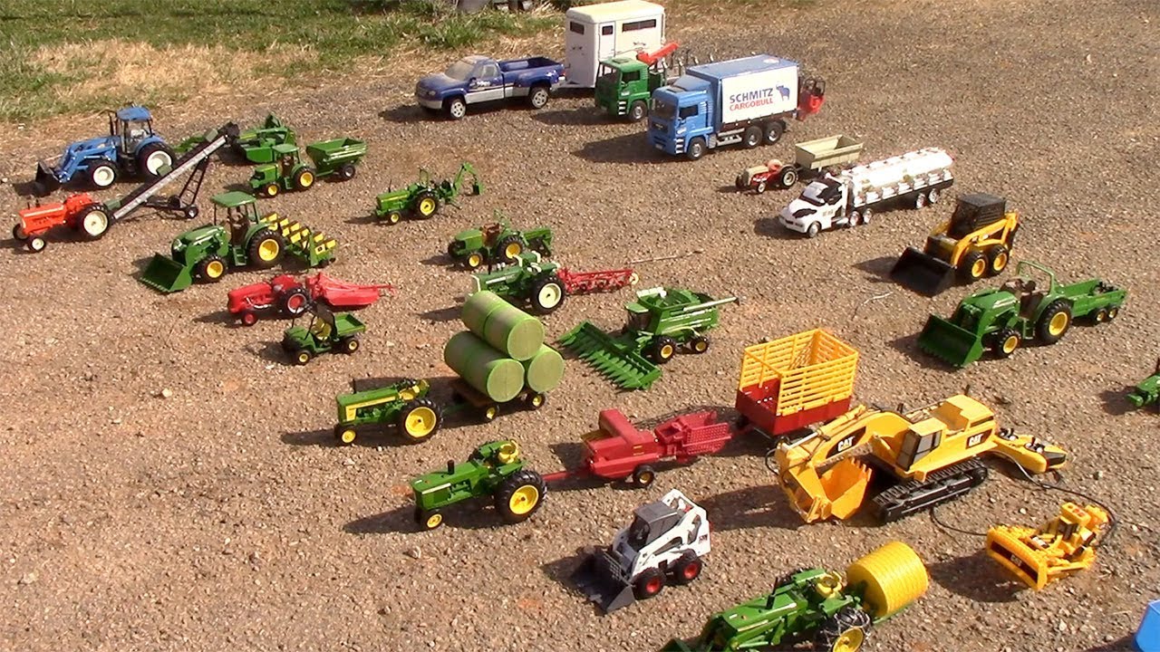 A Tour of My 1/16th Scale Toy Tractor Collection