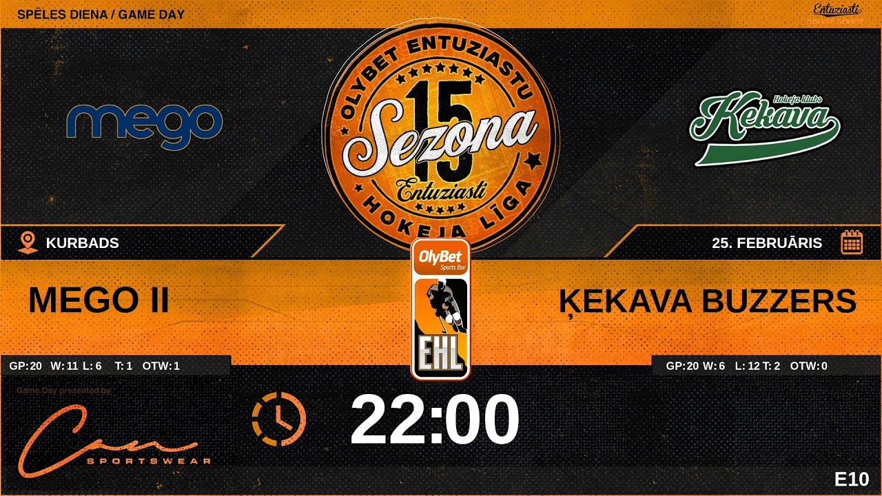 2026 02 25 | MEGO II (MG2) - ĶEKAVA BUZZERS (ĶK5) | E10