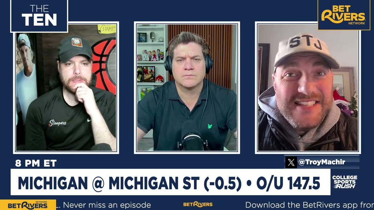 Big Ten Basketball Weekend (Jan. 30-Feb. 1) Predictions - Michigan vs Michigan St.