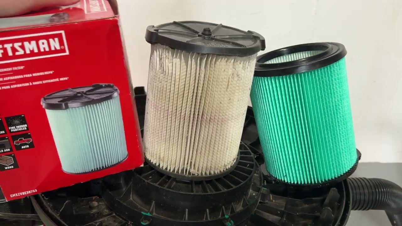 Craftsman Shop-Vac HEPA Filter Upgrade (Use With HEPA Bags)