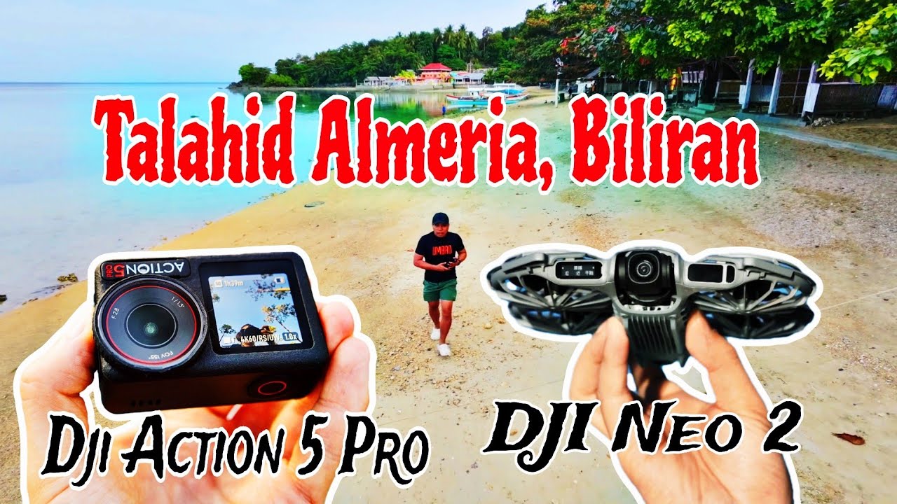 DJI Neo 2 And DJI Osmo Action 5 Pro Shot | Beach Biliran  Province