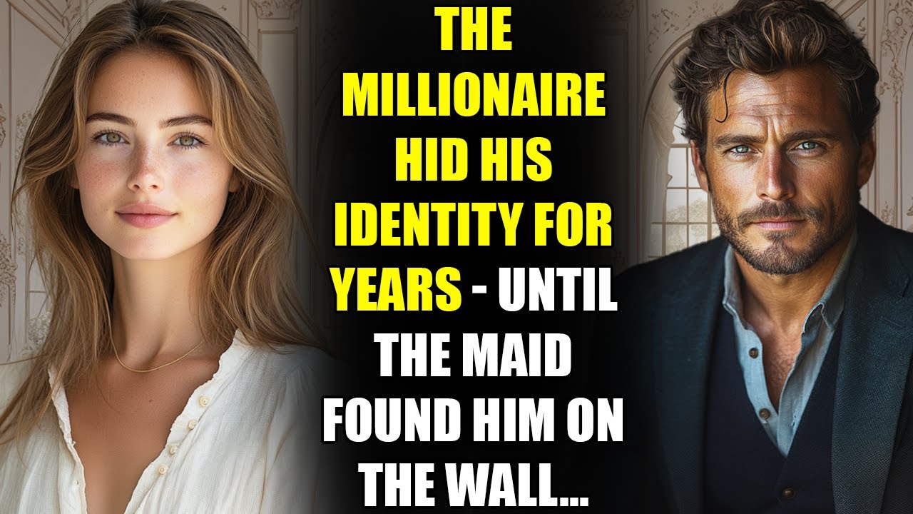 The MILLIONAIRE Hid His Identity for Years - Until the Maid Found Him on the Wall...