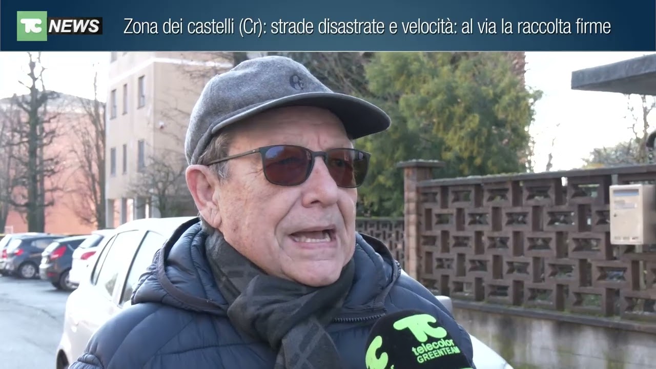 Zona dei castelli (Cr): strade disastrate e velocità: al via la raccolta firme