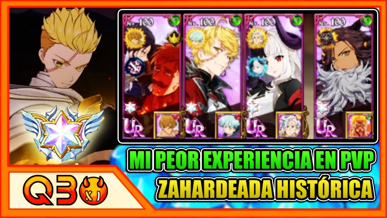 ZAHARD NO ES UN PERSONAJE. ES UN SENTIMIENTO. | 7DS: Grand Cross