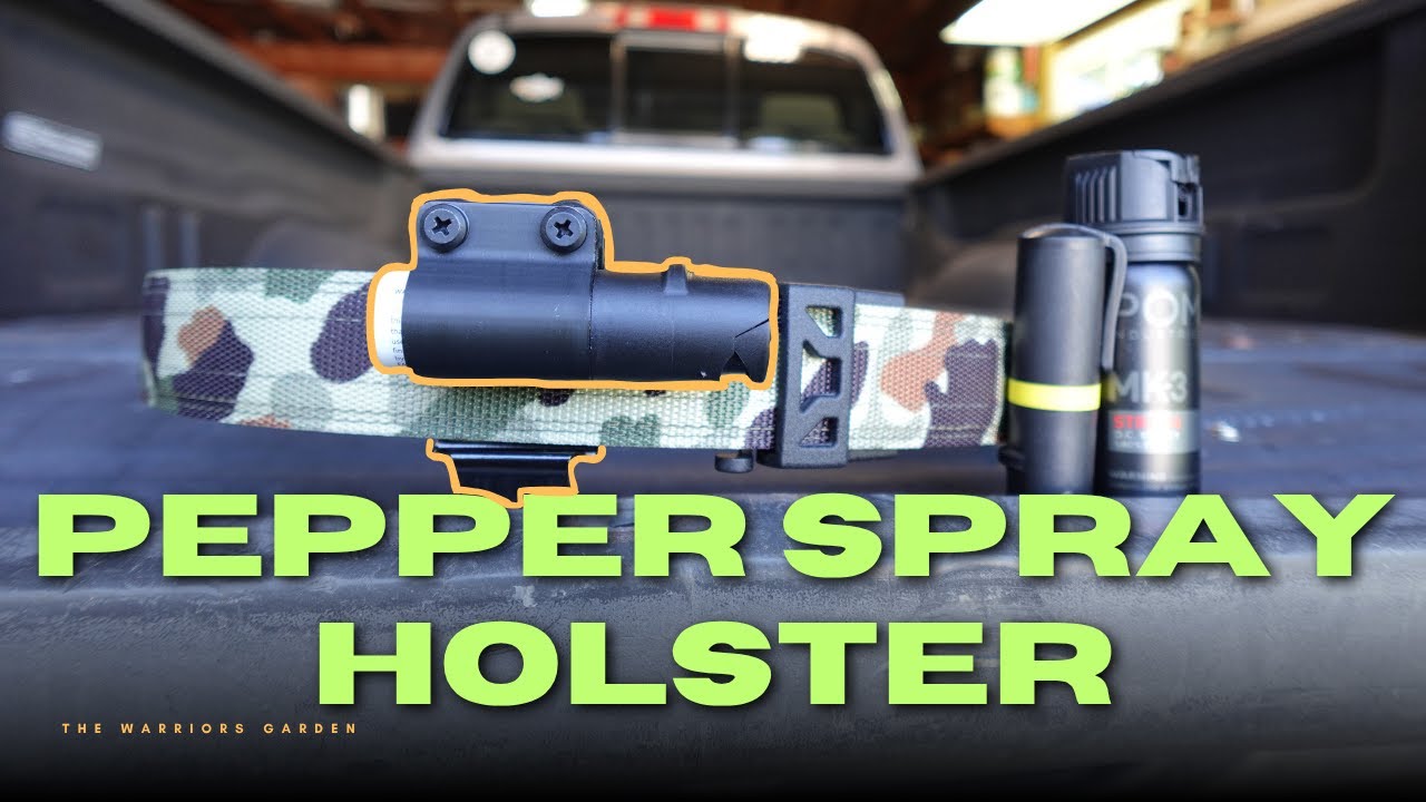 Rush Carry Holsters - Pepper Spray Holster - POM Spray