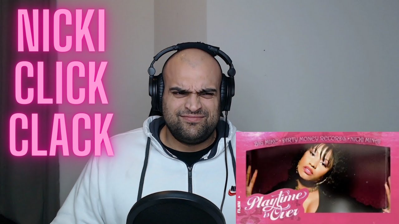 Nicki Minaj - Click Clack Reaction - This is SO HARD!!!