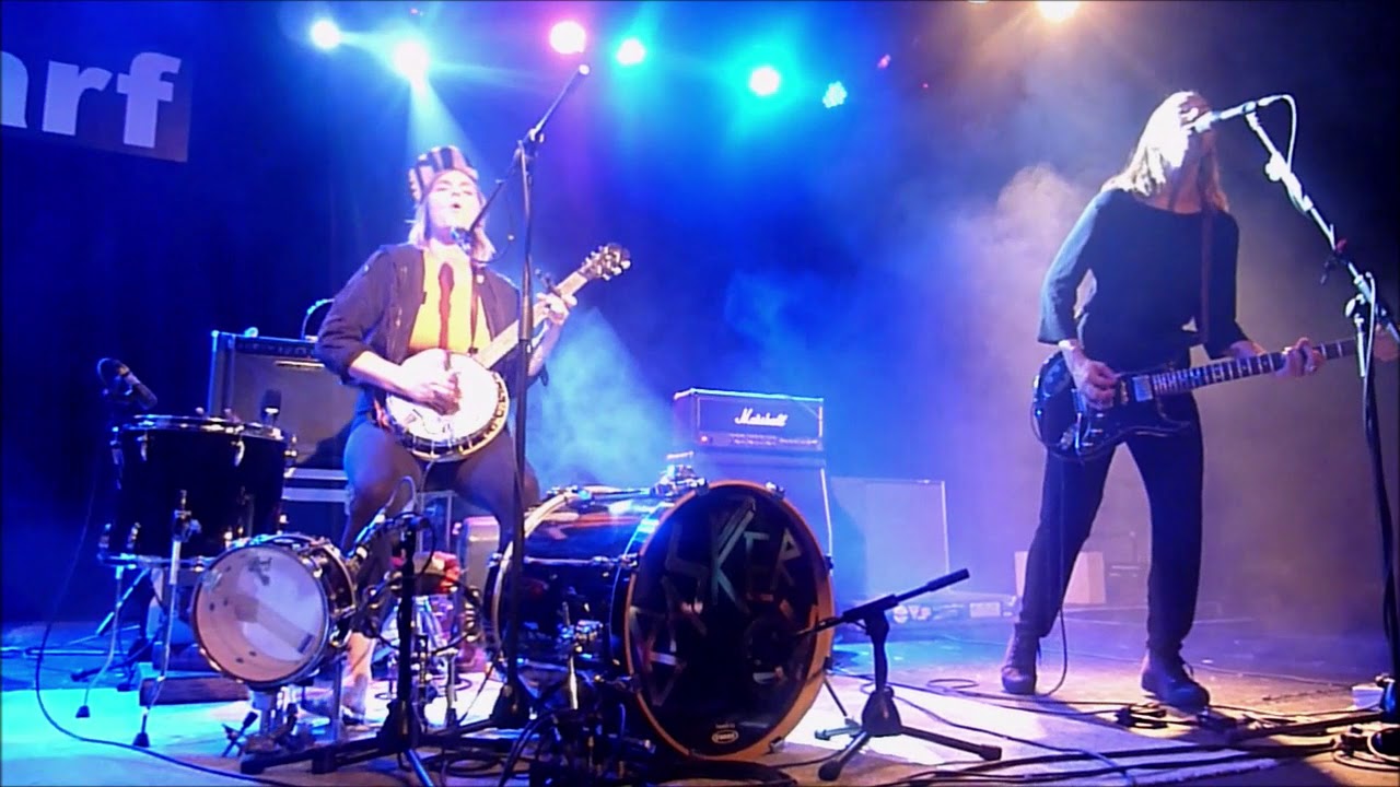 Baskery. Big Flo. Live @ The Wharf Tavistock 26 10 2018 .