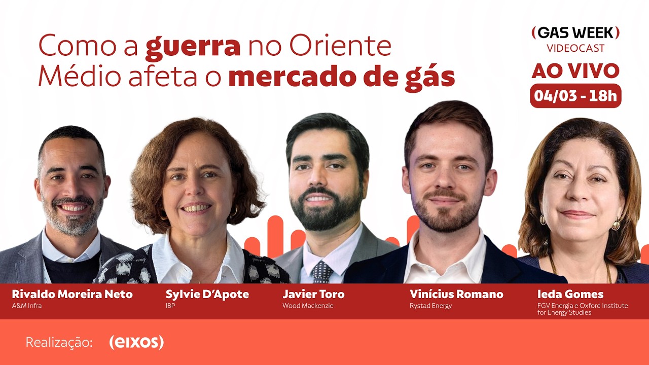 Como a guerra no Oriente Médio afeta o mercado de gás - AO VIVO | videocast gas week #20