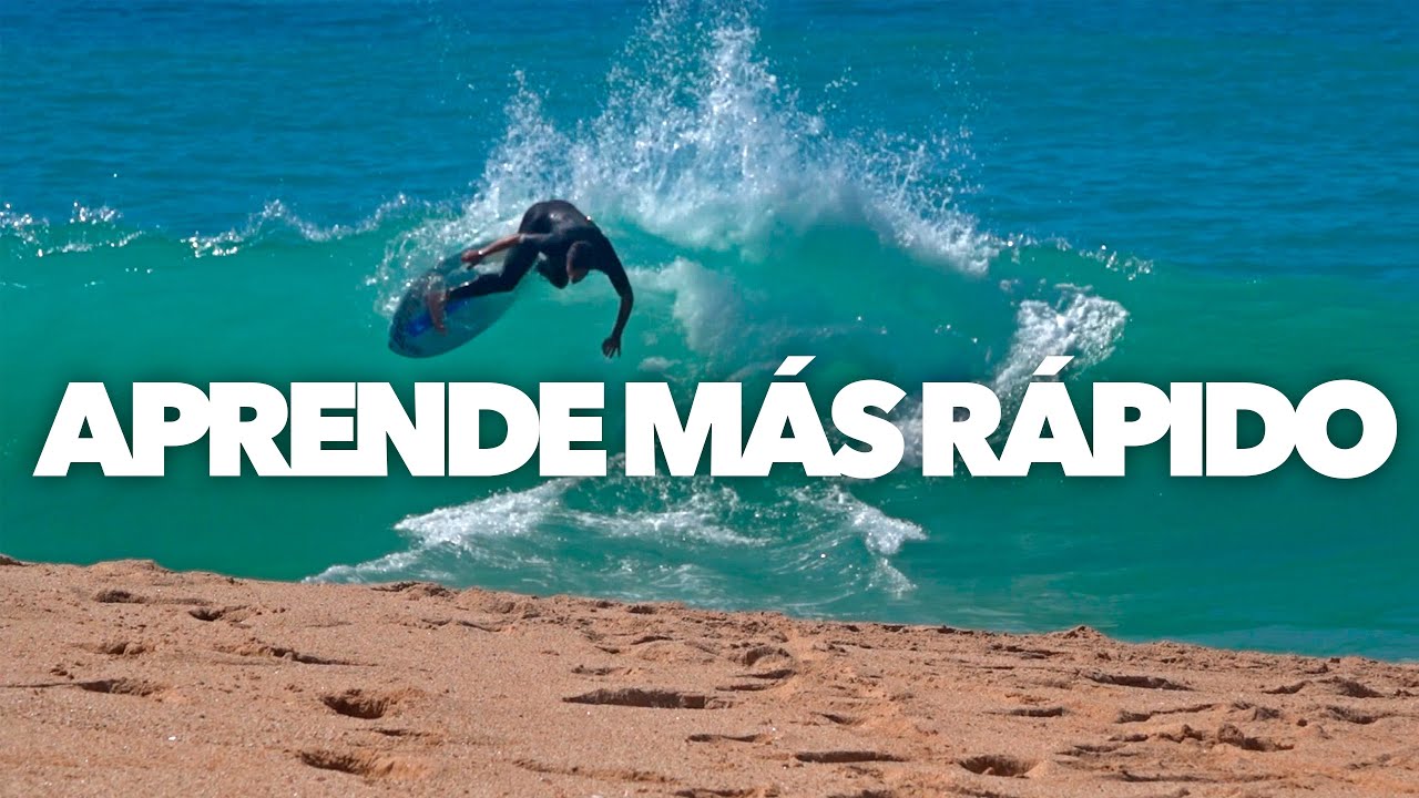 C&oacute;mo mejorar en Skimboard para Principiantes M&Aacute;S R&Aacute;PIDO