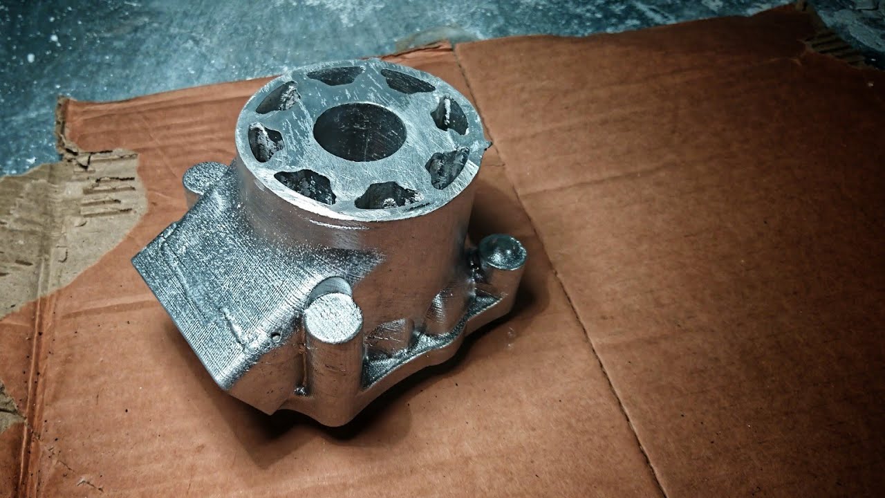 SUCCESS!(ish) Casting the Most Powerful Two Stroke part 5